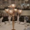 Gold Candelabras Centerpieces