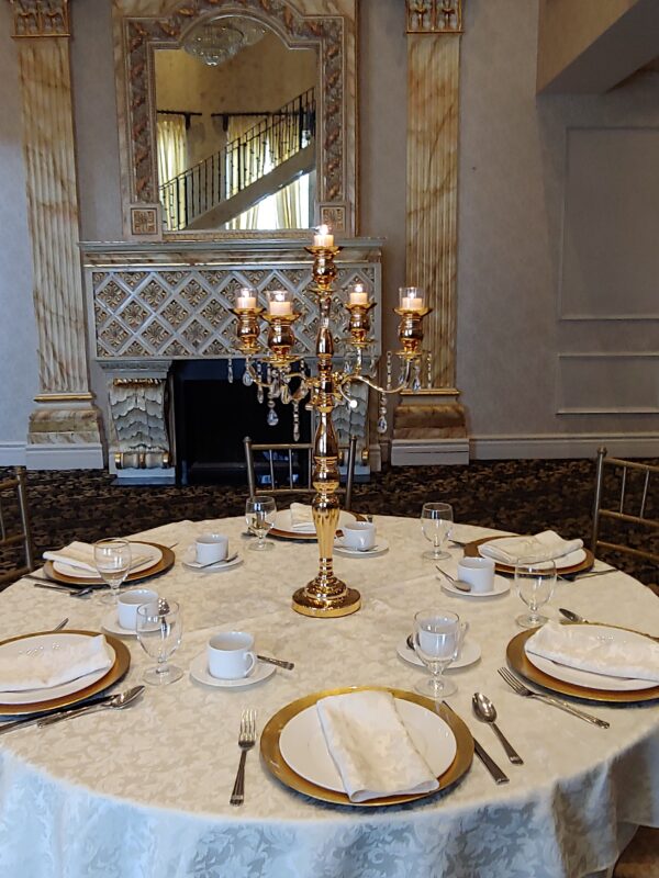 5 Arm Candelabra Centerpieces for Events