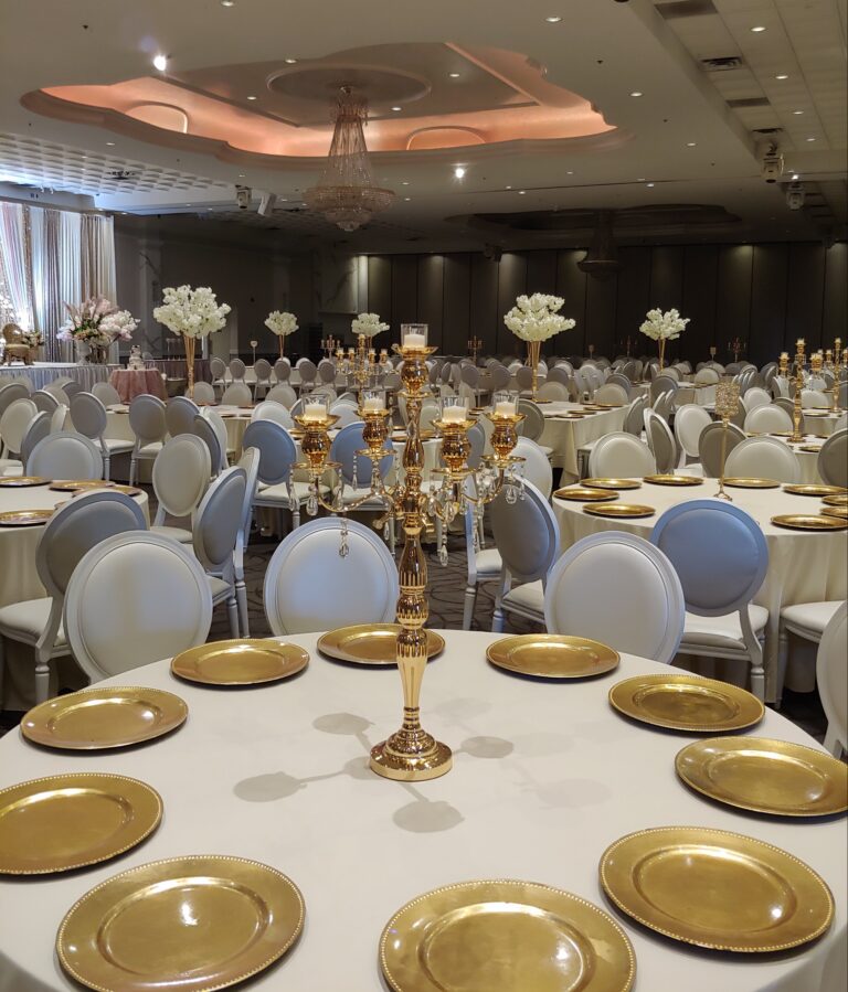 5 Arms Gold Candelabra