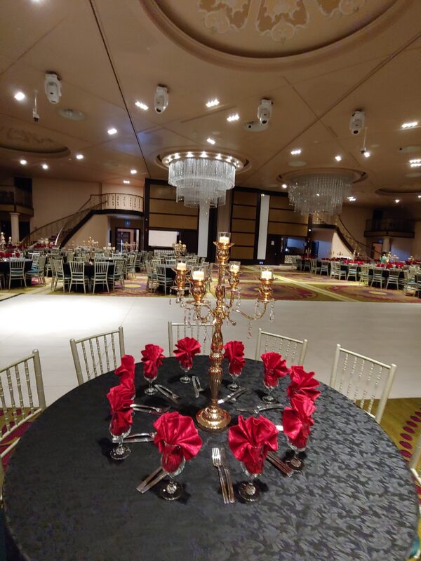 Antique Victorian Candle Holders Gold Candelabras Centerpieces - Image 7