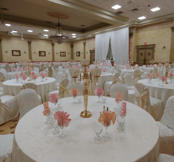 Crystal Globe Gold Candelabras - Image 9
