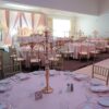 Vintage Candelabras Wedding Centerpieces
