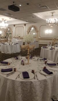 Candelabras centerpieces