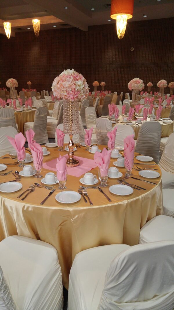 Crystal Garlands Metallic Gold Centerpieces - Image 10