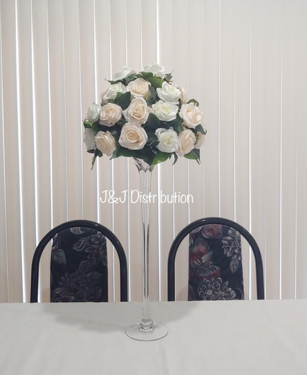 Real Touch Silk Roses Centerpieces Rental - Image 3