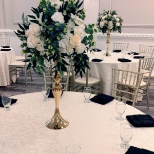 Artificial Greenery & Flower Centerpieces Rental