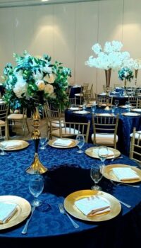 Artificial Greenery & Flower Centerpieces Rental